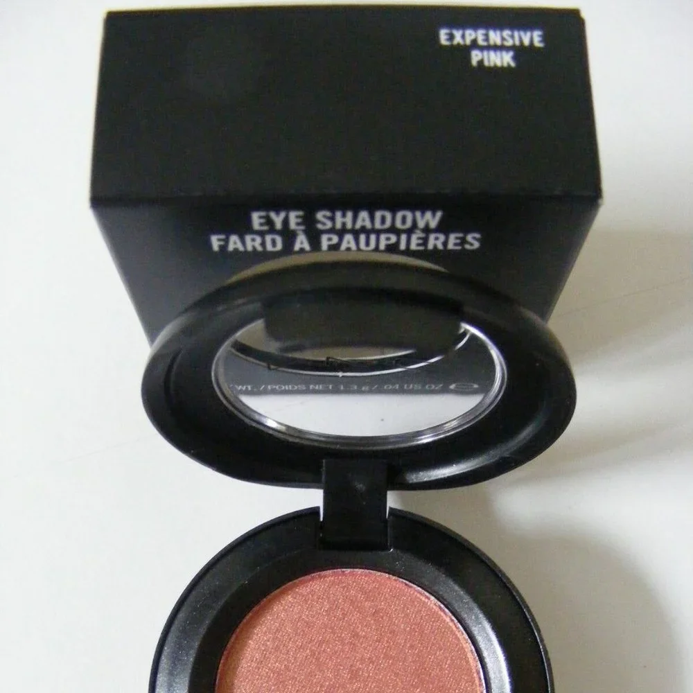 2 MAC shadows MY TWEEDY & EXPENSIVE PINK NIB bundle eyeshadow